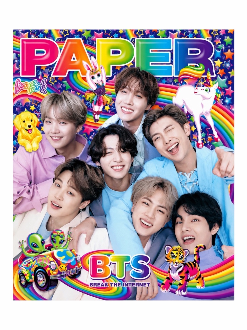 BTS X PAPER MAGAZINE WINTER 2019 BREAK THE INTERNET - PRE-OWNED